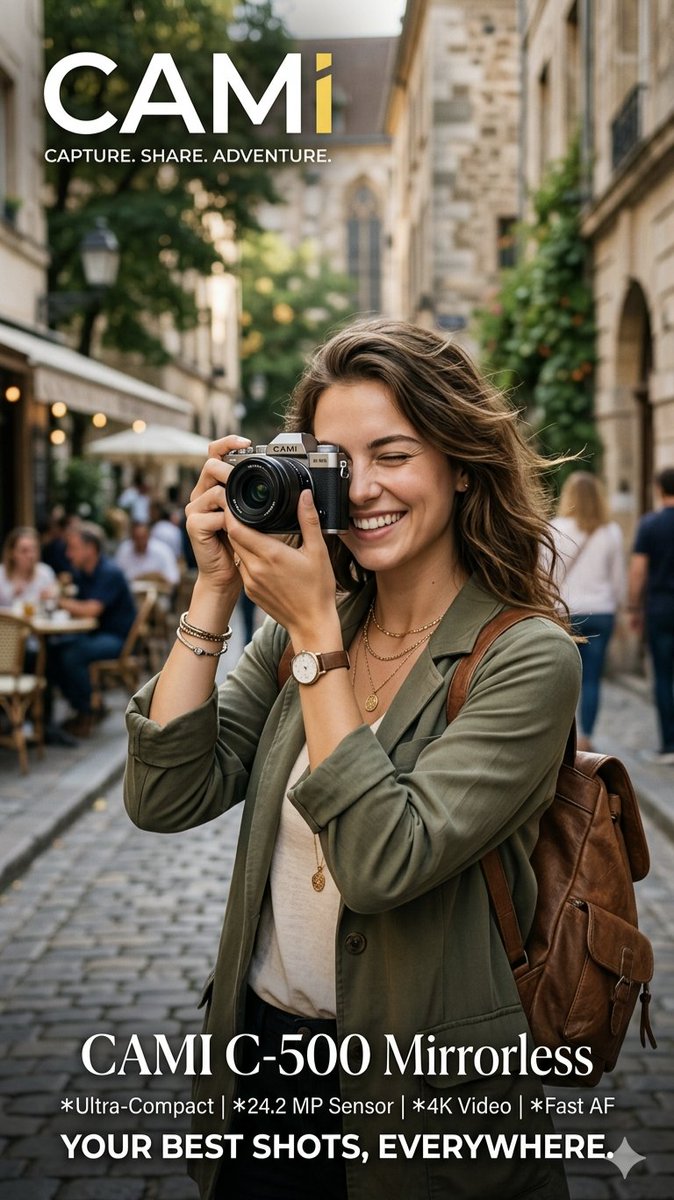 Travel Photographer Camera Advertisement 1