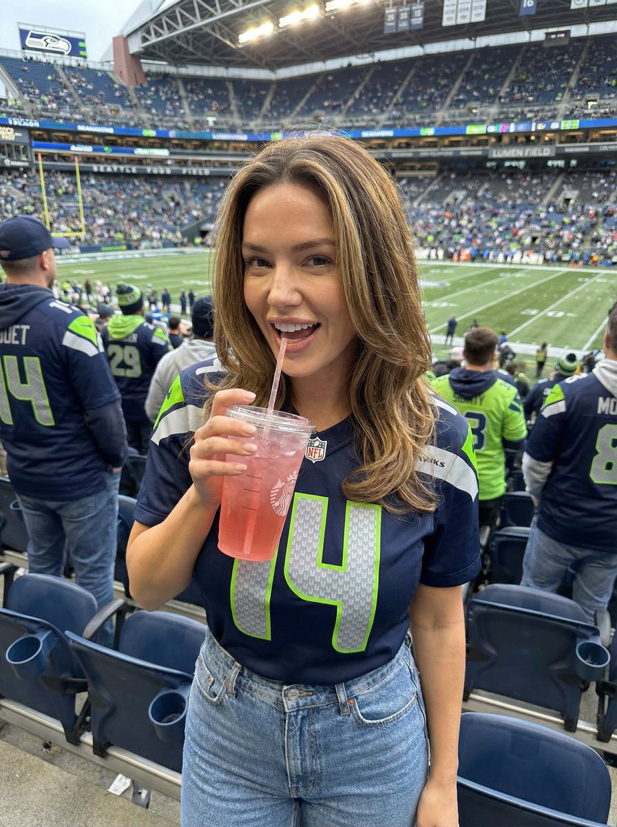 Seahawks Football Game Day Scene Prompt 2