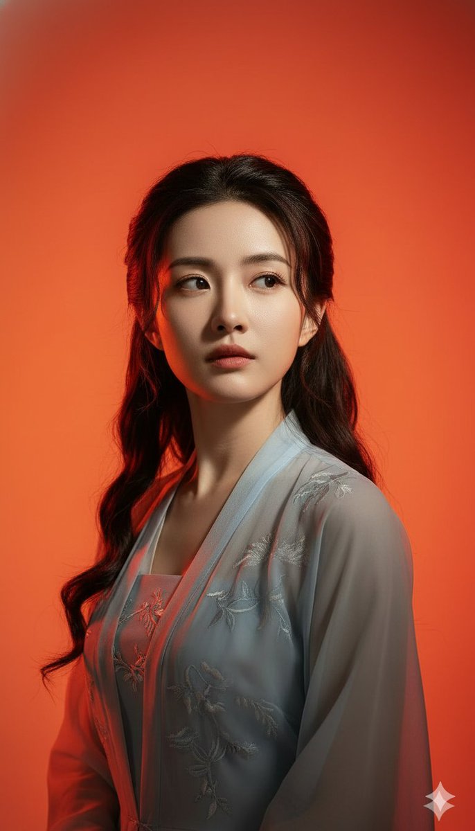 Heroic Dramatic Studio Portrait Prompt (Chinese Style) 2