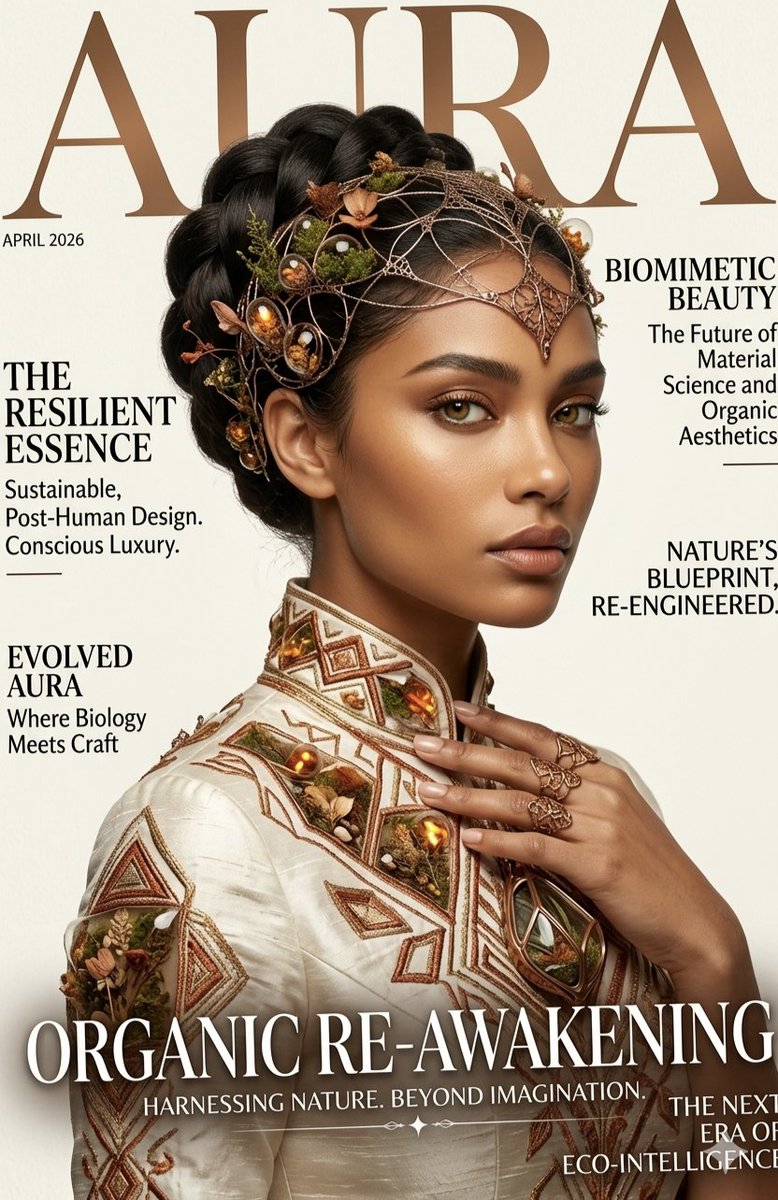 Organic Sci-Fi Magazine Cover 1