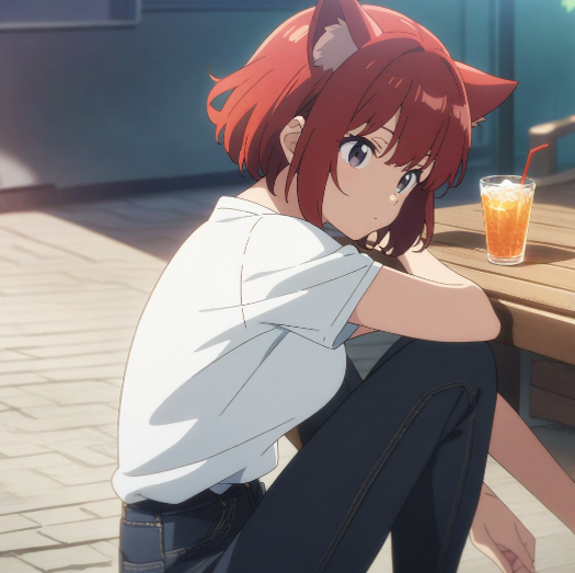Character Prompt with Drinking Action for Anifusion/Nano Banana 2