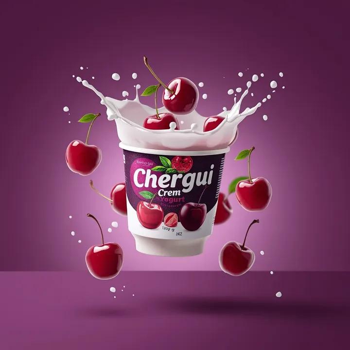 High-End Commercial Yogurt Product Photography 1