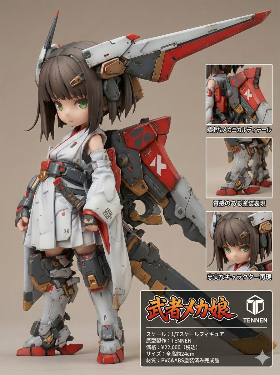 Photorealistic PVC Figure Product Introduction Layout 2