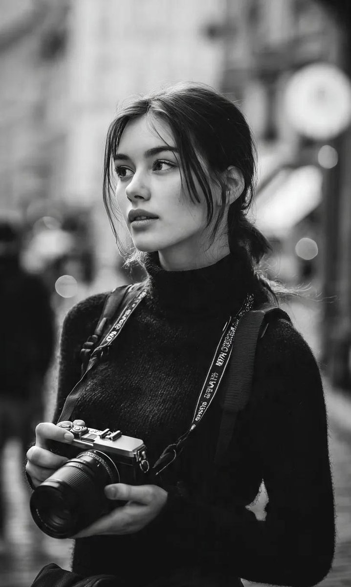 Monochrome Street Photographer Portrait 1