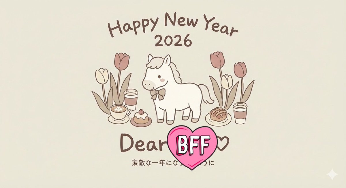 New Year's Greeting Illustration Prompt with Name 1