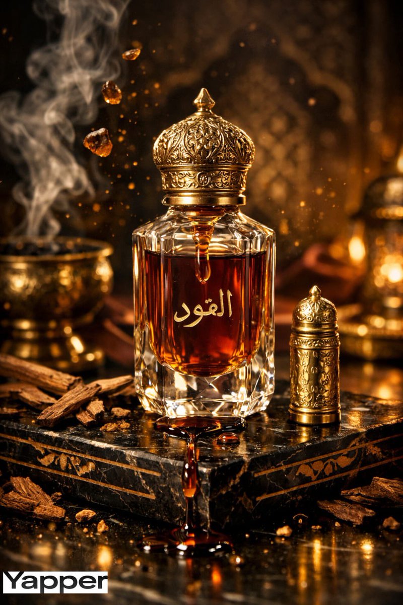 Ultra-Premium Arabian Luxury Perfume Product Photography 3