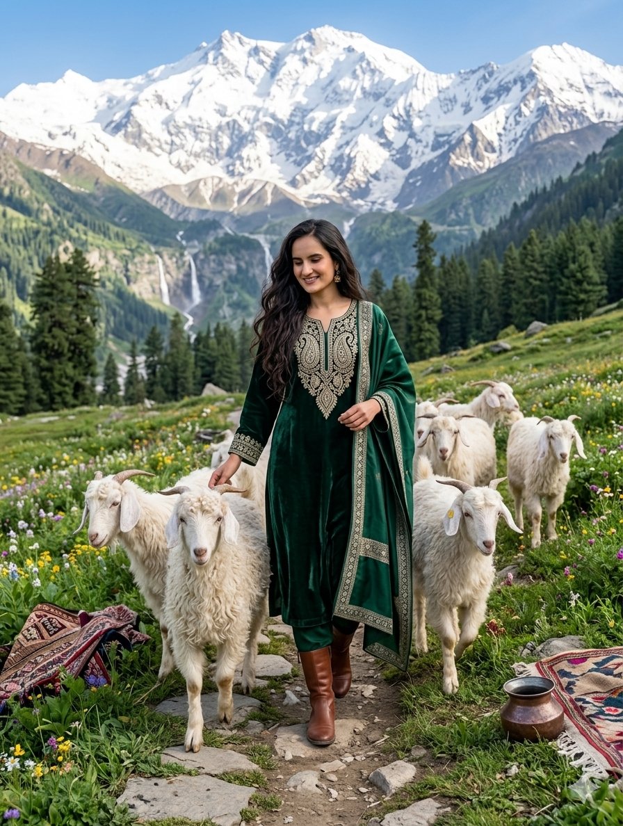 Surreal Kashmiri Shepherd with Tesla 2