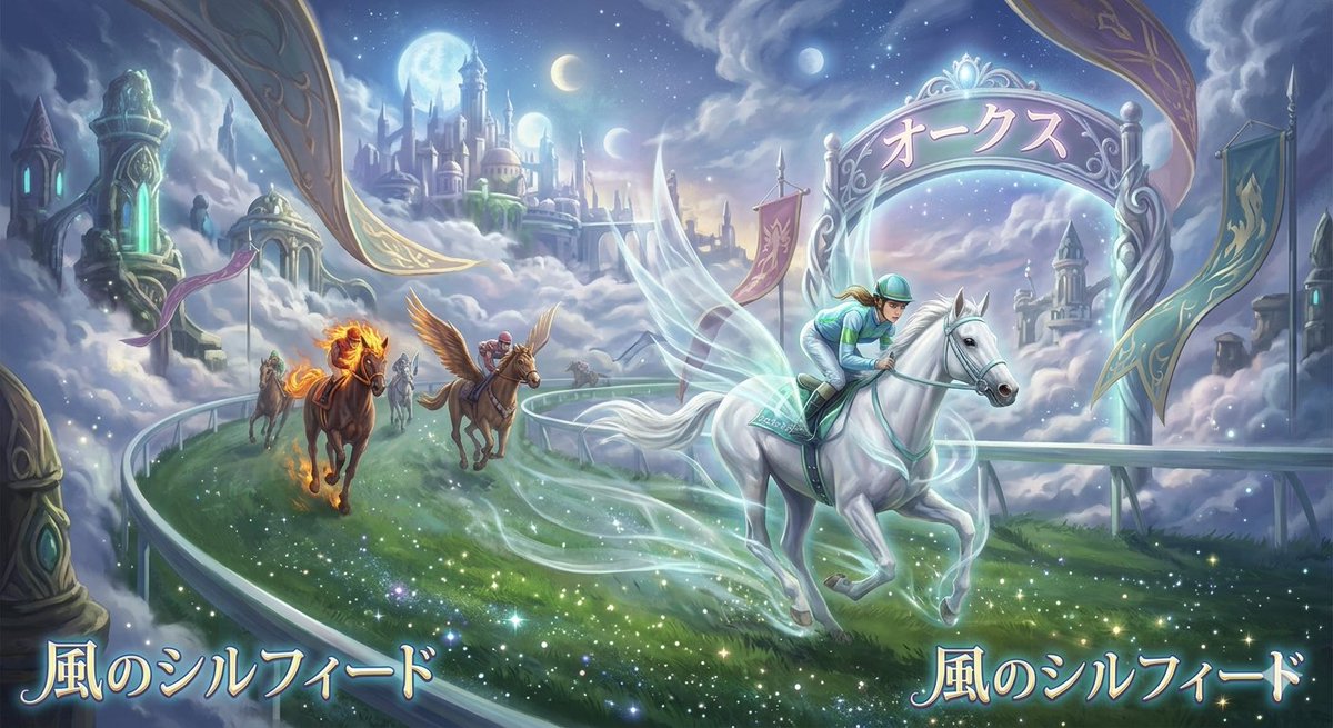 Manga Inspired Horse Racing 1