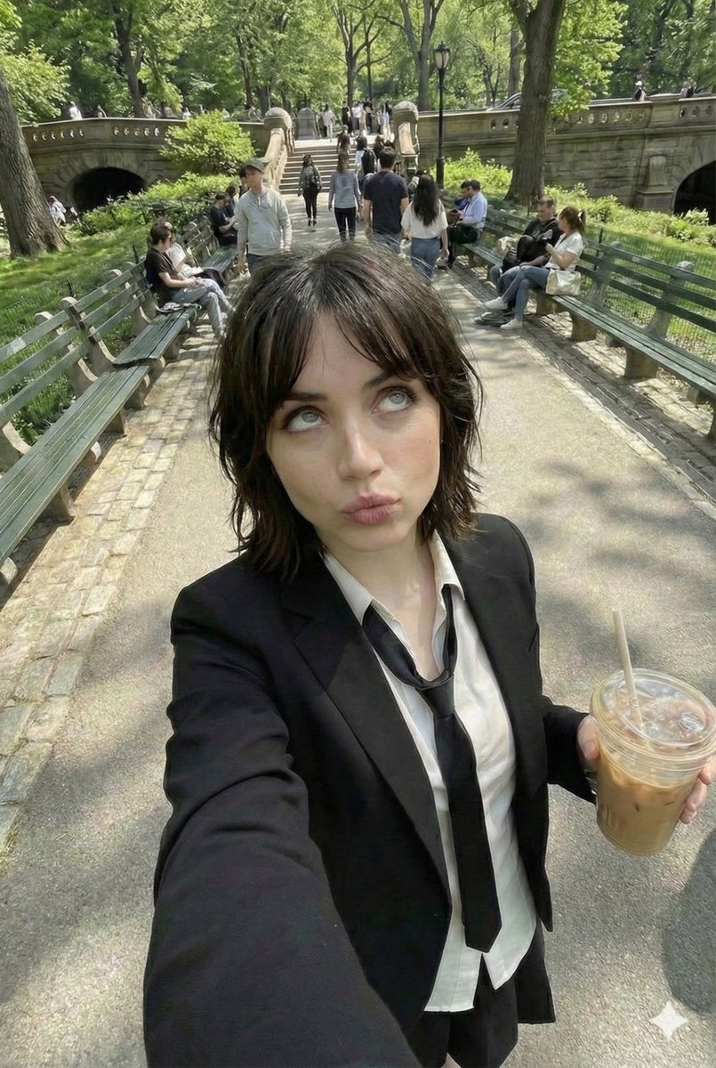 Candid Selfie in School Uniform with Freckles 2
