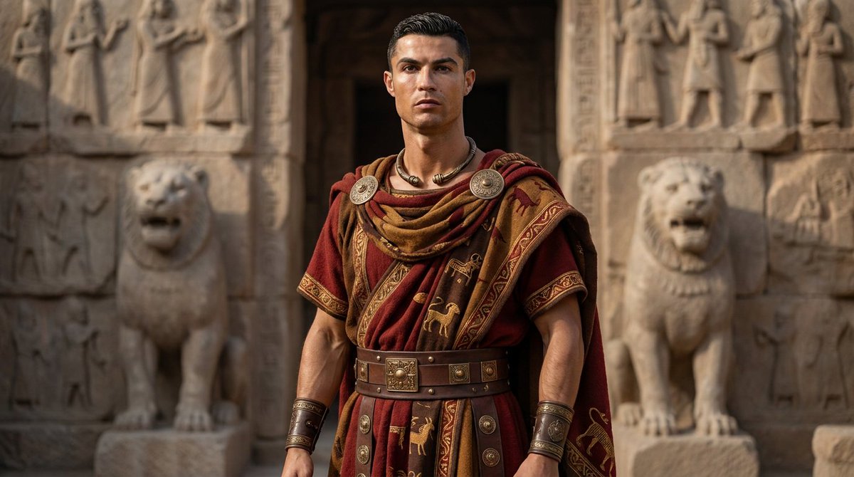 Hittite Ceremonial Cloak Portrait 2