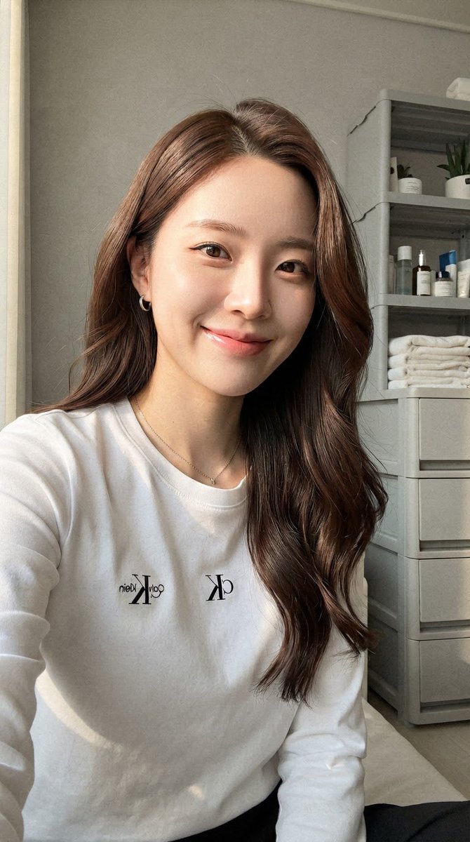 East Asian Woman Casual Selfie 4