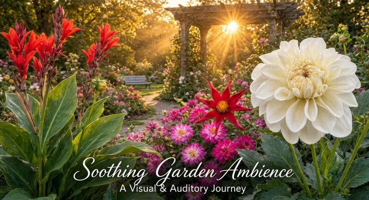 Garden Tour Video with Music