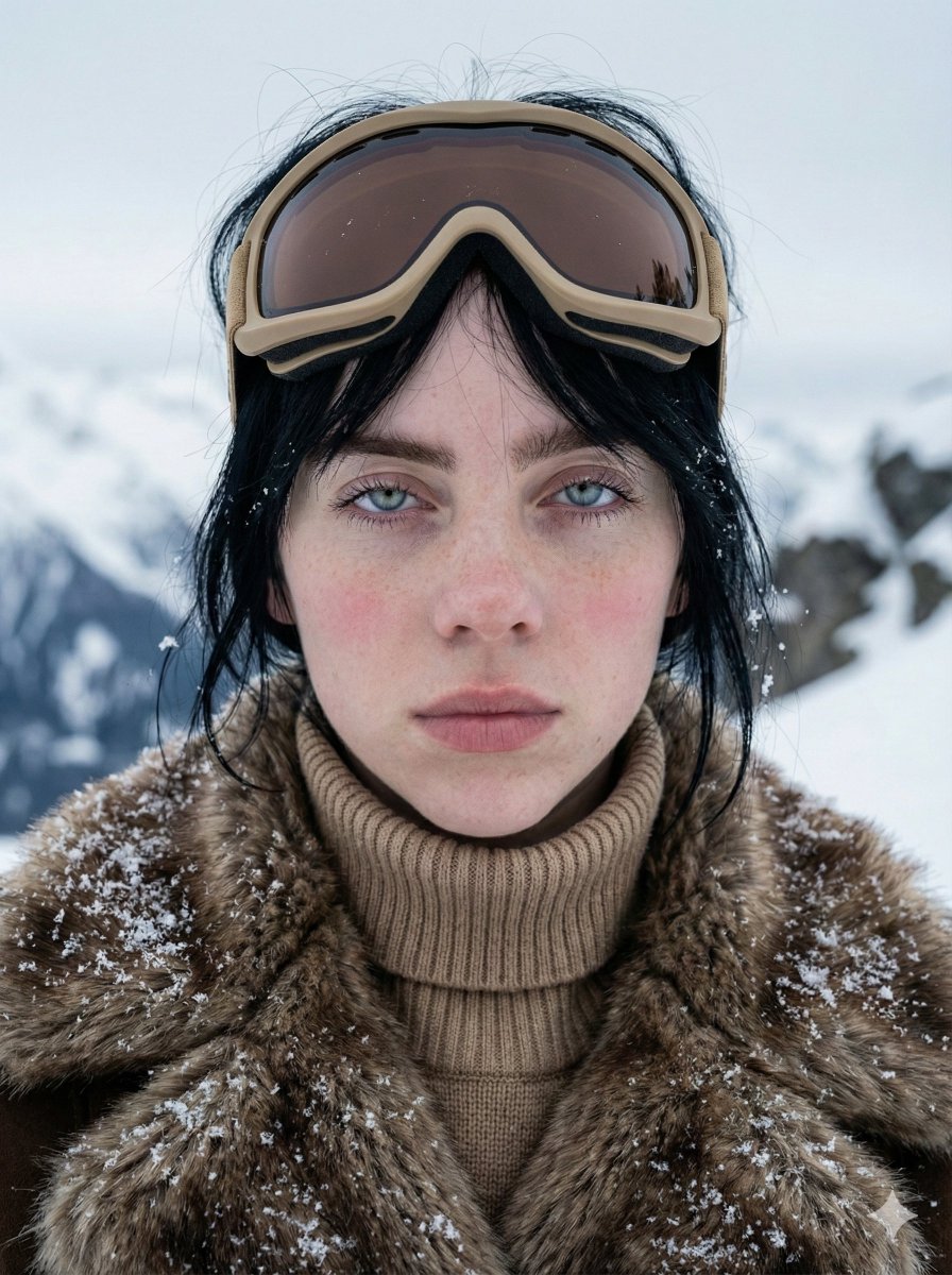 Structured JSON Prompt for Arctic Cinematic Portrait 4