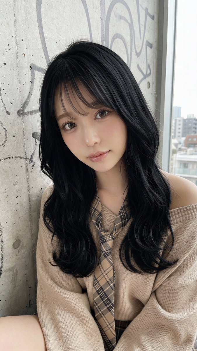 Image Editing: Change Hair Color to Black 3