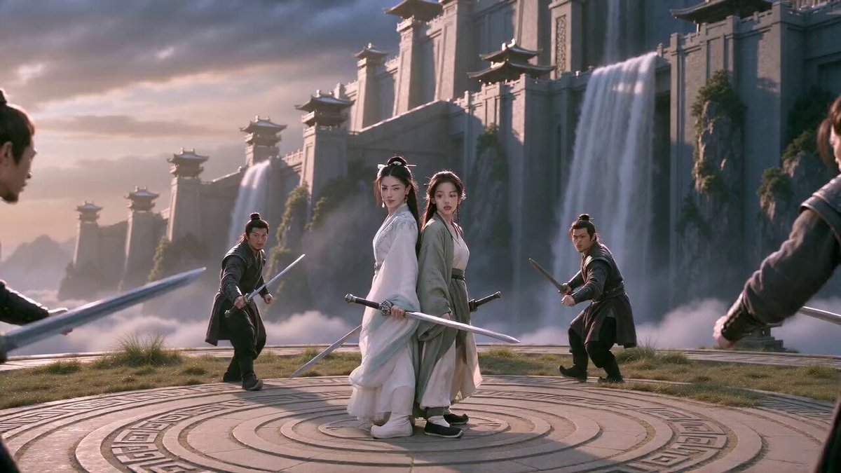 Seedance 2.0 Mini Wuxia Battle Prompt