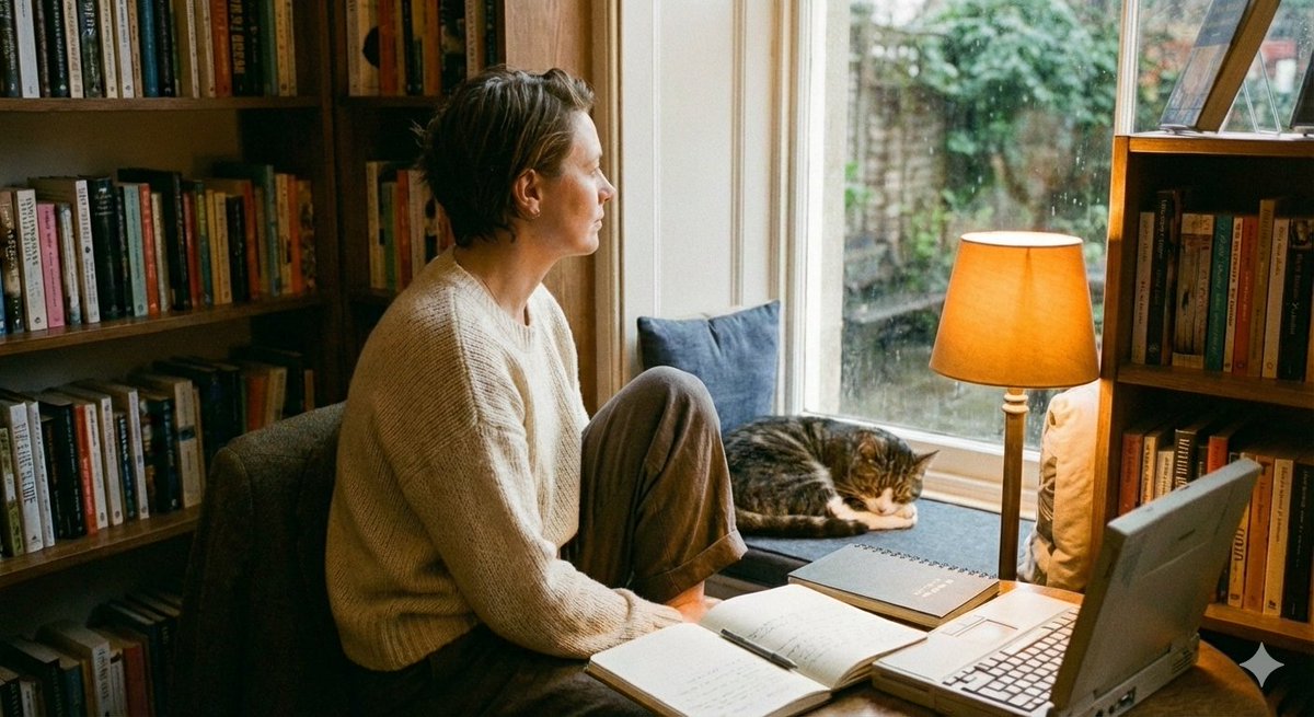 Cozy Cinematic Indoor Scene with Warm Lighting 1