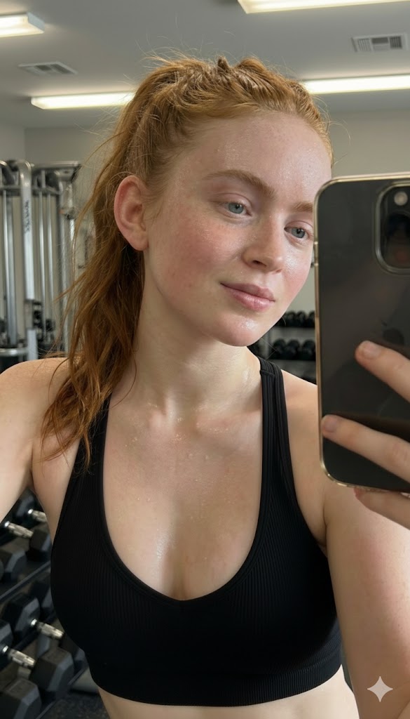 Determined Woman After Intense Workout 2