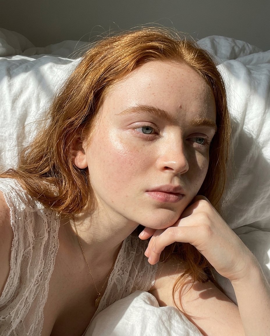 Natural Sunlight Close-up Portrait Prompt for Nano Banana 2 2