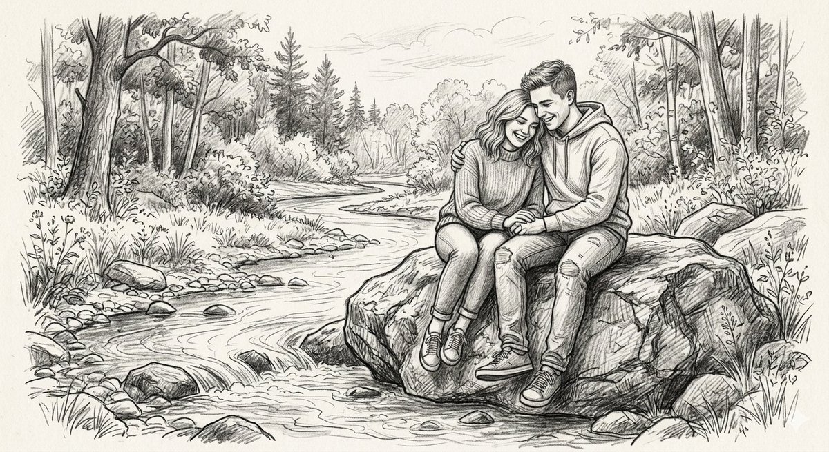 Detailed Graphite Pencil Sketch 1