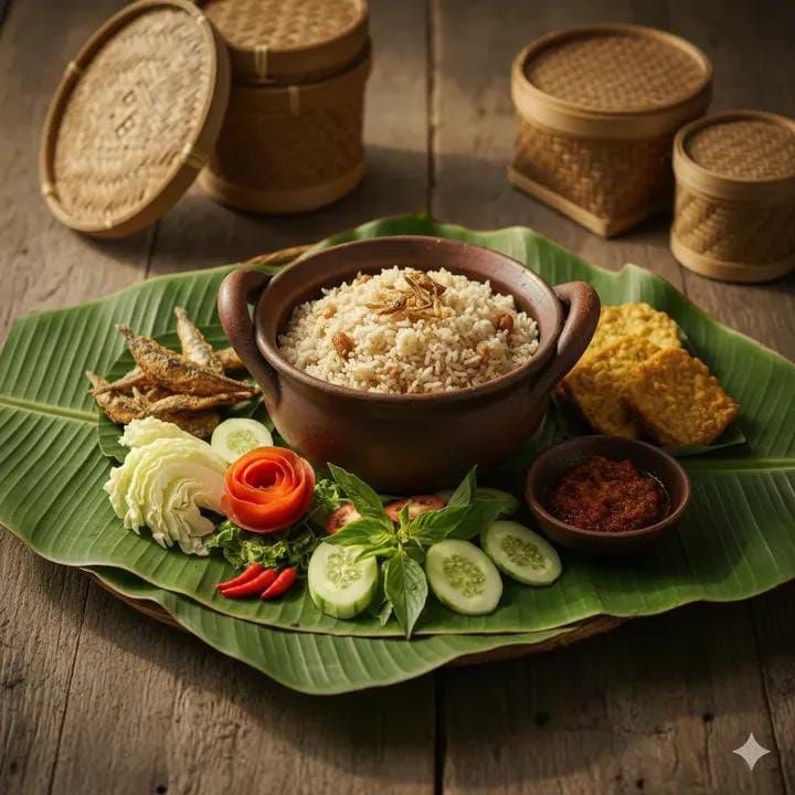 Authentic Indonesian Nasi Tumpeng Food Photography 2