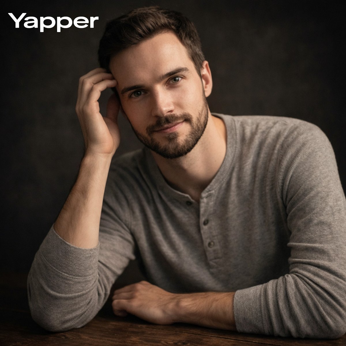 Cinematic Studio Portrait with Precise Facial Matching 3