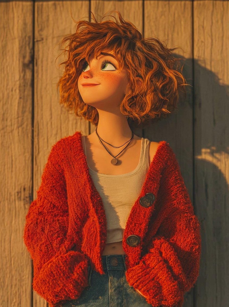 Pixar-Style 3D Animated Character Portraits 1