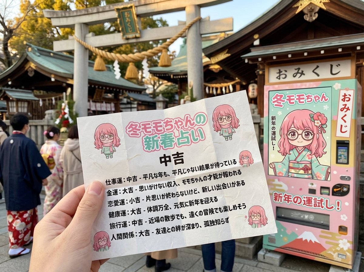 Omikuji (Fortune Slip) Generation Prompt with Character Integration 4