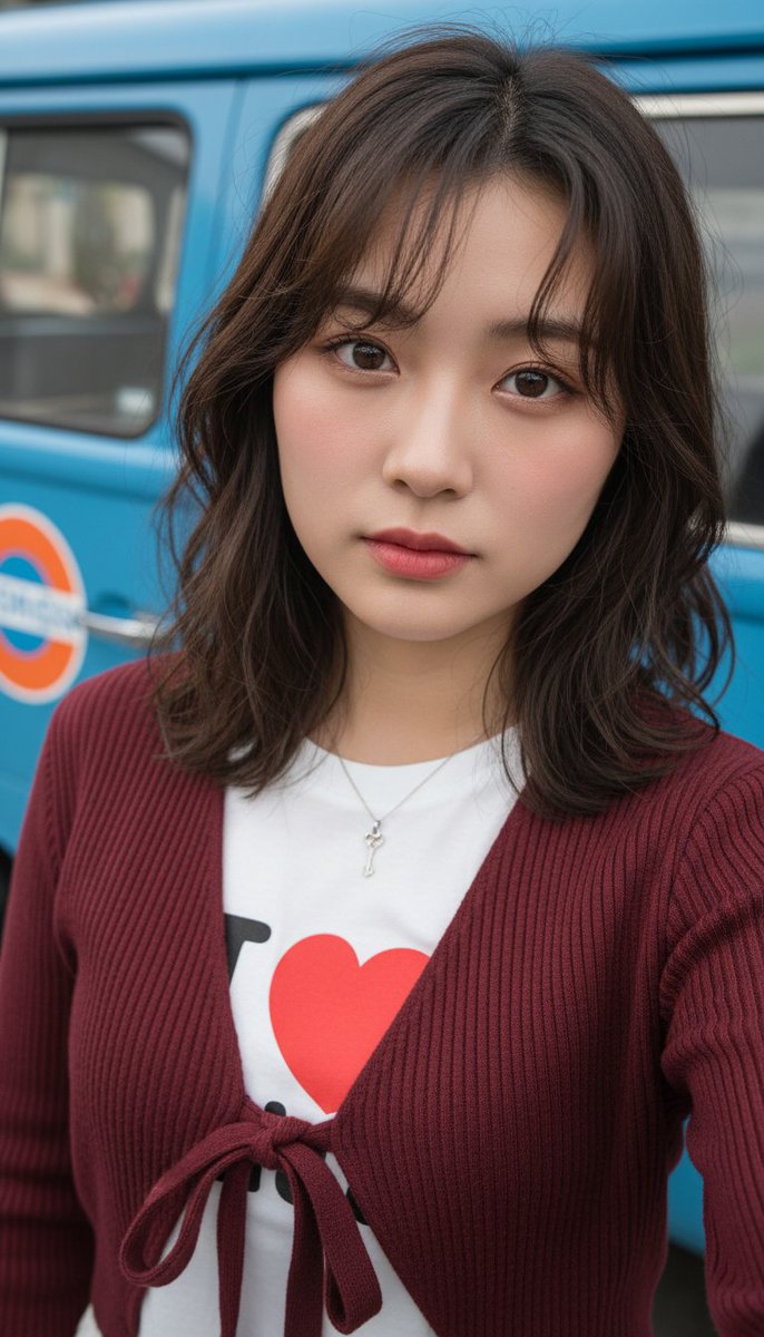 East Asian Woman Realistic Selfie 2