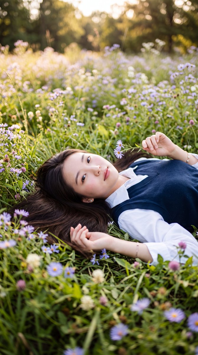 Dreamy Meadow Portrait 3