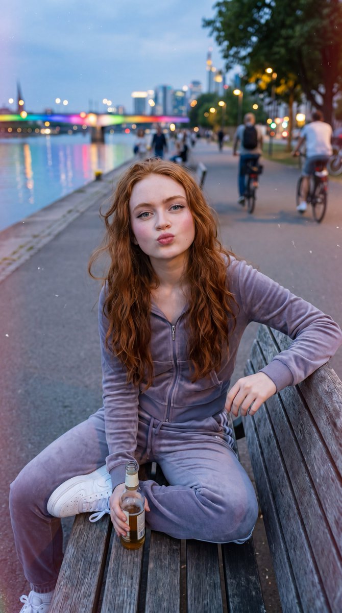 Realistic Redhead Lifestyle Portrait 1