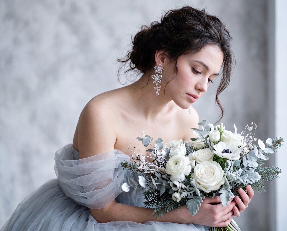 Identity-Preserving Tulle Dress Portrait 4