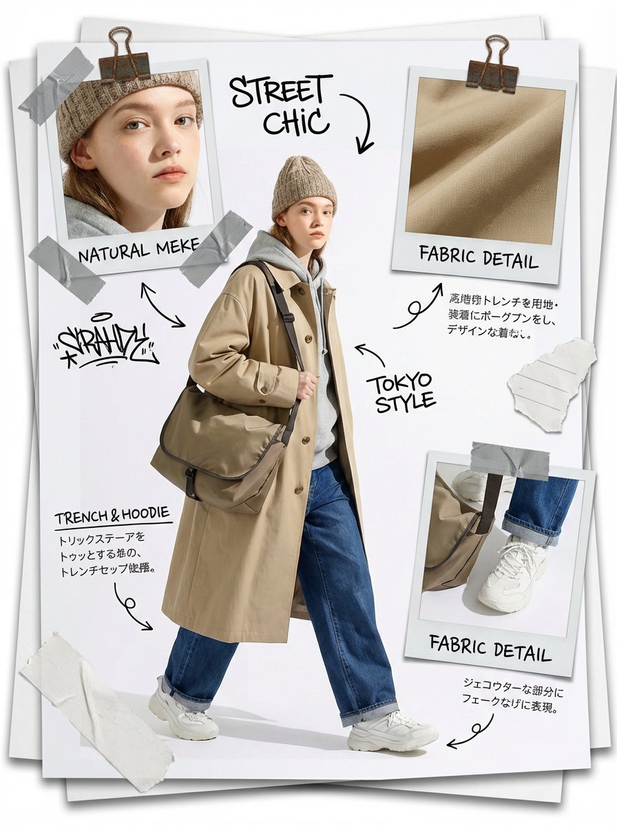 Fashion Scrapbook Page Layout Generation 2