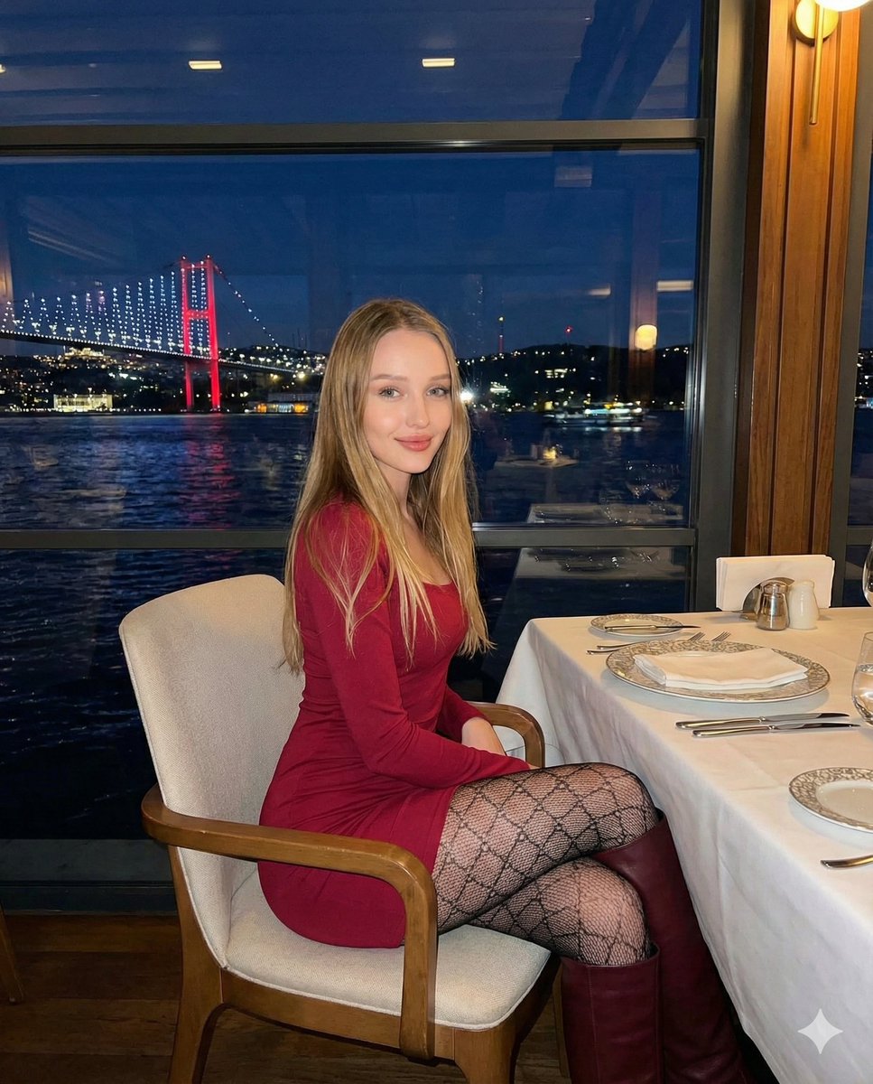 Luxury Bosphorus Restaurant Scene with Identity Lock 3