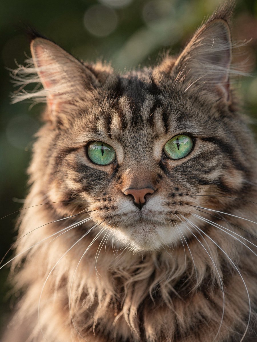 Hyper-Realistic Maine Coon Portrait 1