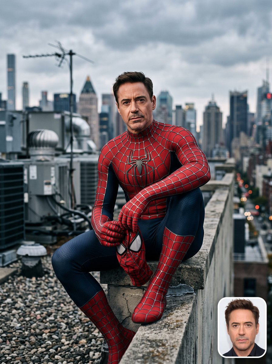 Spider-Man Rooftop Suit Portrait 1