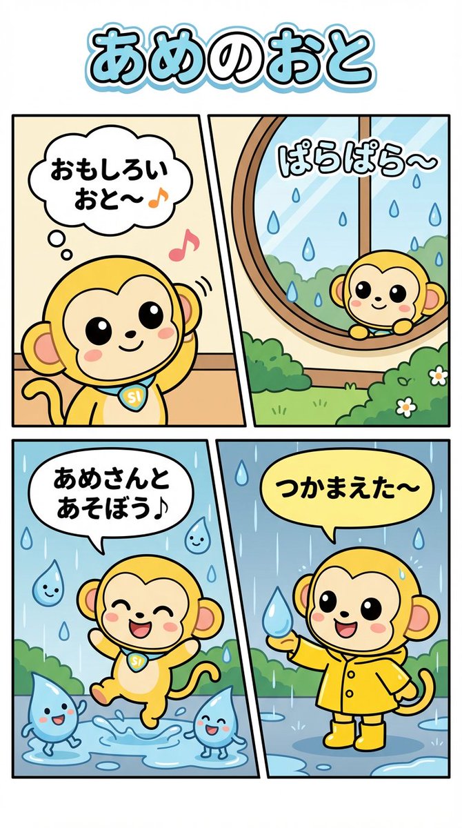 Nano Monkey's Adventure Series Manga Prompt 1
