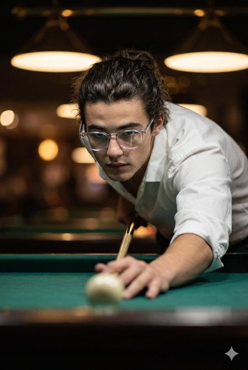Cinematic Ultra-Realistic Billiards Shot 1