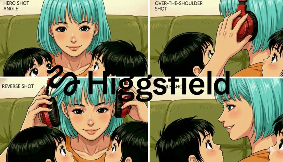 Grid of four camera angles from reference image 1