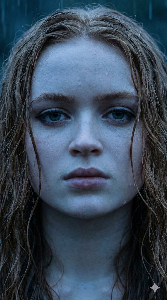 Hyper-realistic Macro Portrait of Anya Taylor-Joy with Wet Hair 6