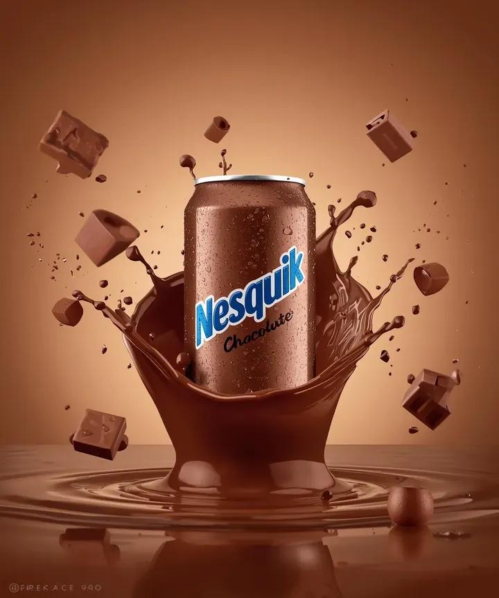 Macro Product Photography: Chilled Chocolate Drink Can 2