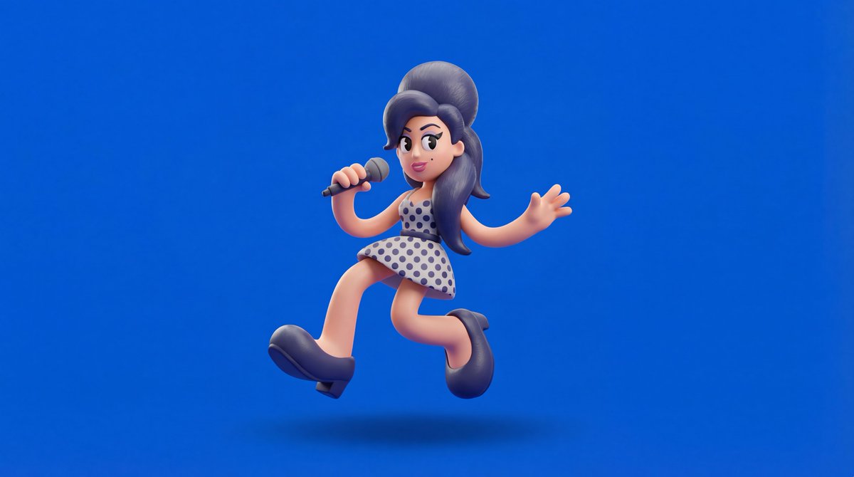 Rubberhose 3D Character Prompt 2
