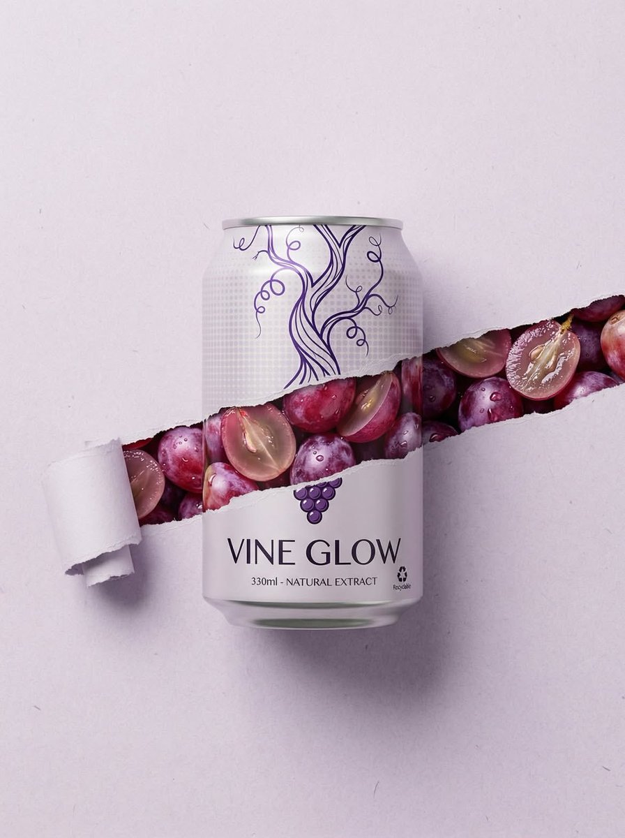Ripped Paper Effect Beverage Can Mockups 3