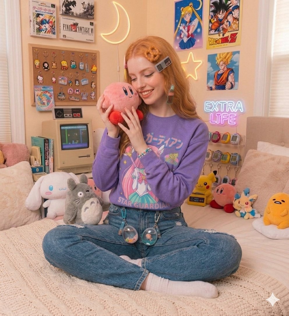 Retro Gaming Bedroom Aesthetics 4