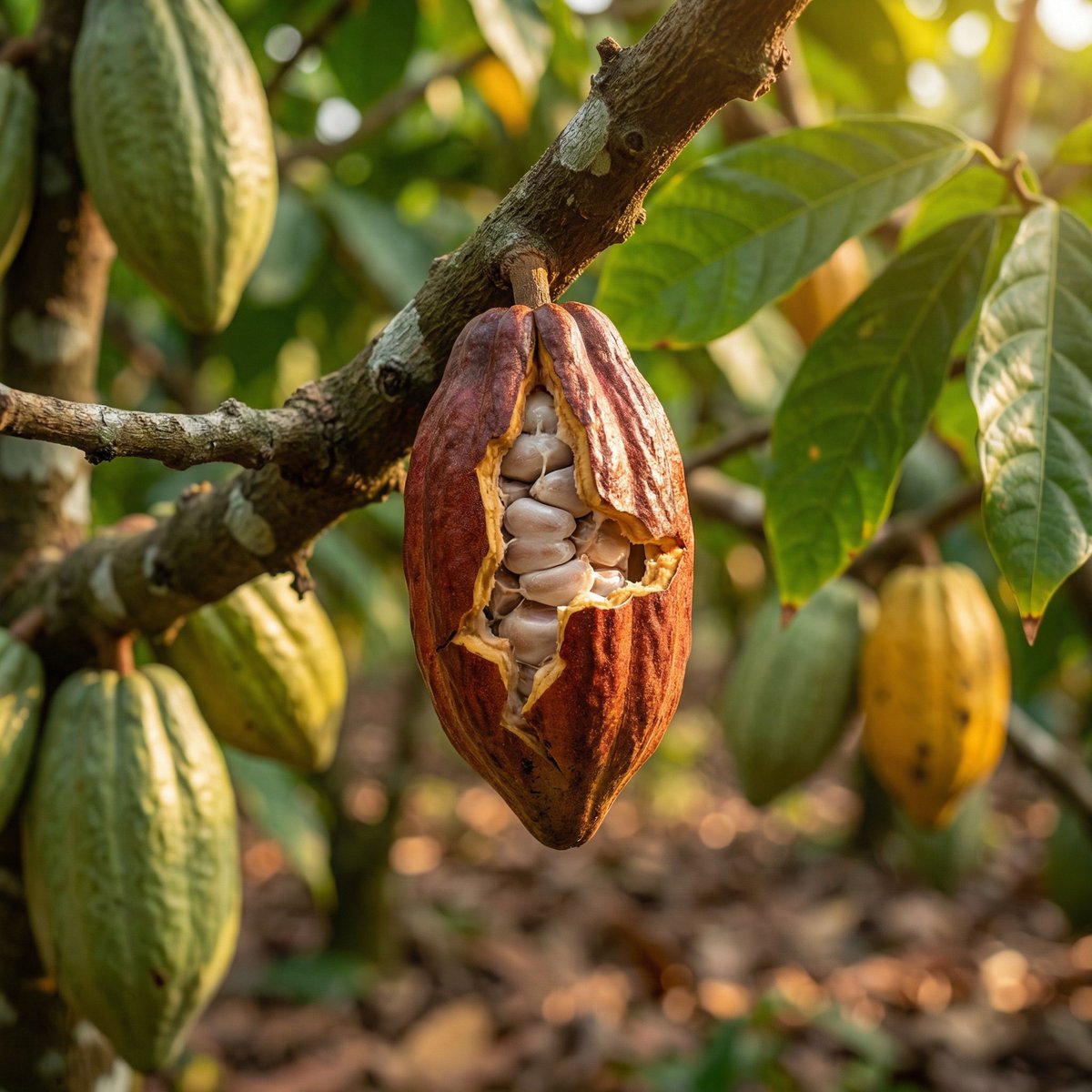 Realistic Cocoa Plantation Commercial Shot with Motion 1