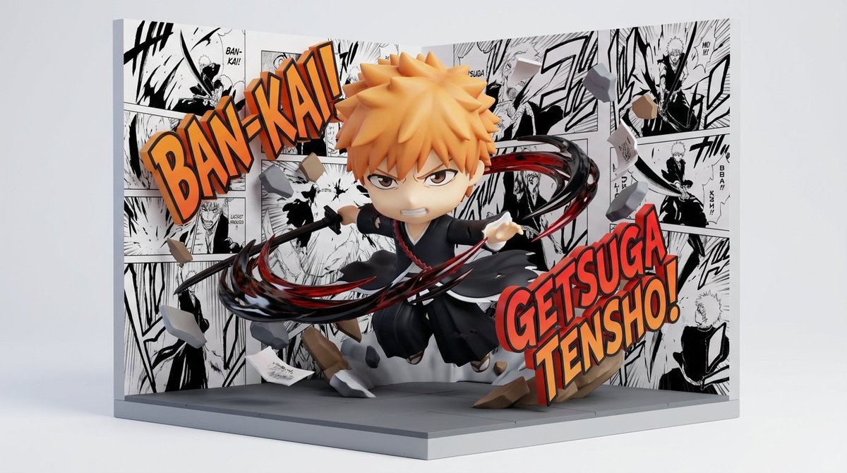 Nendoroid Style Manga Diorama 2