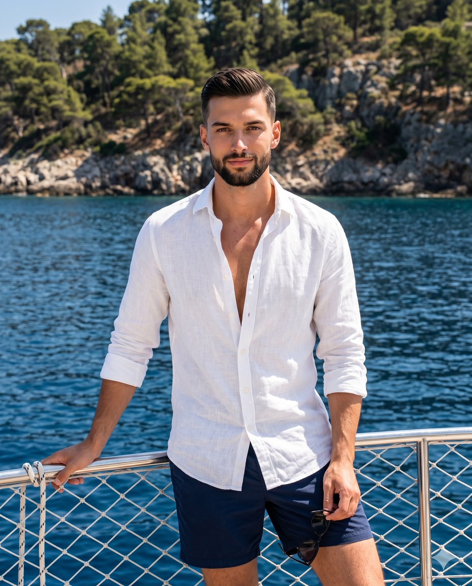 Luxury Nautical Lifestyle Portrait 1