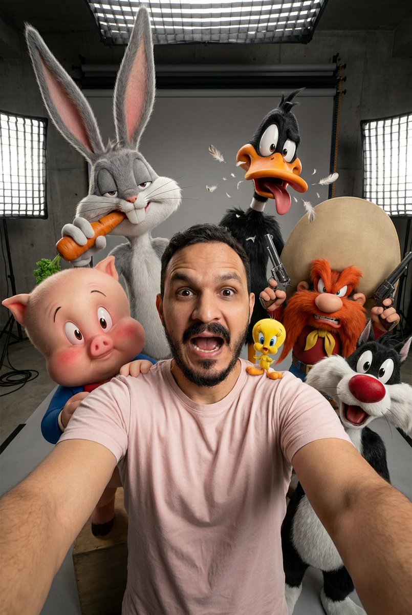 Realistic Looney Tunes Selfie 1