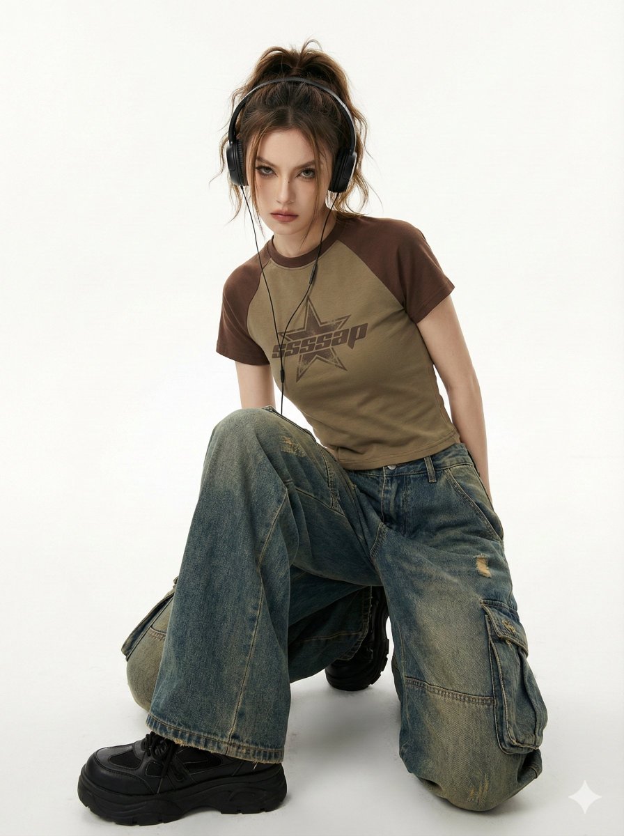 Y2K Indie Sleaze Editorial Portrait 2