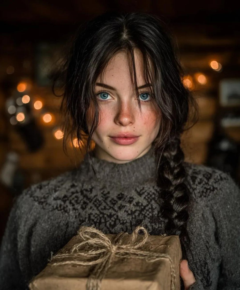 Cinematic Winter Portrait with Shallow Depth of Field 2