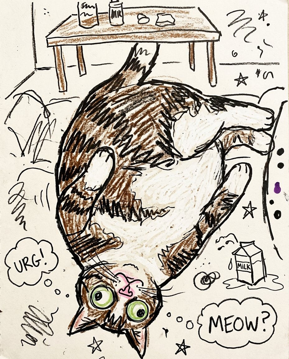 Funny Ugly Meme Doodle Drawing 2
